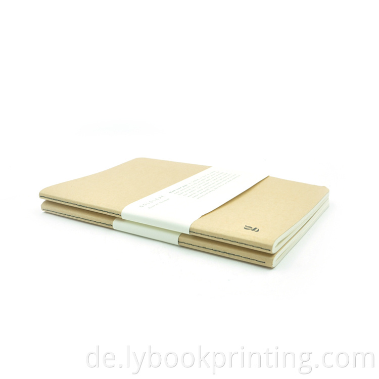 Benutzerdefinierter Druck A4 A5 A6 Recycling Paper Journal Diary Notebook Planer